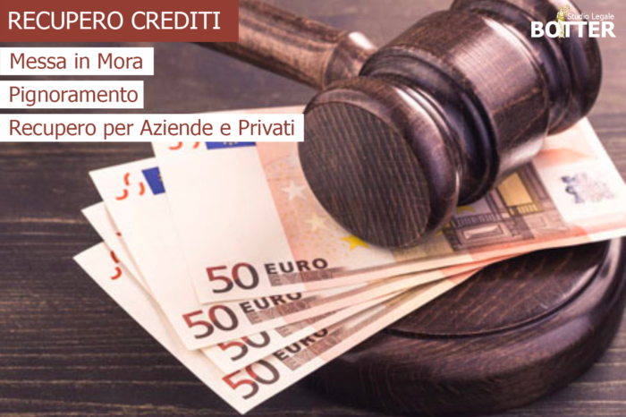 Studio Legale Avv. Paride Botter - Recupero Crediti